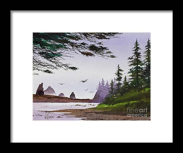 Wilderness Painting Framed Print featuring the painting Wilderness Sanctuary by James Williamson