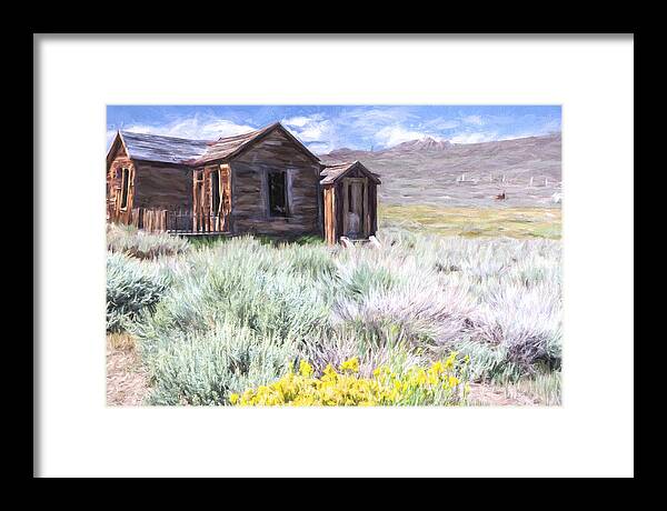 Bodie Framed Print featuring the digital art Will Exist Forever II by Jon Glaser