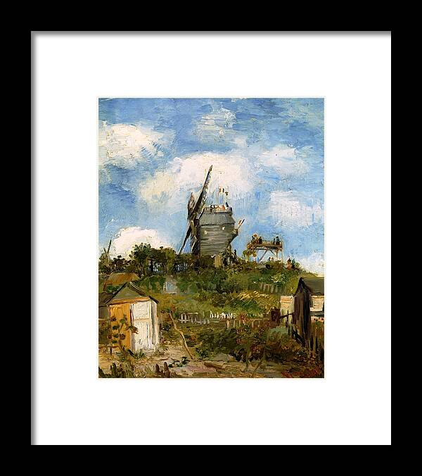 Farm Framed Print featuring the photograph Windmill in farm by Sumit Mehndiratta