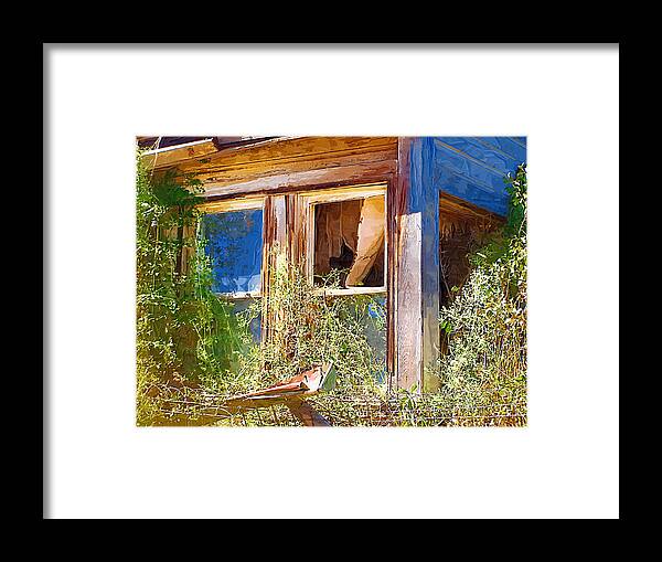 Window Framed Print featuring the photograph Window 2 by Susan Kinney