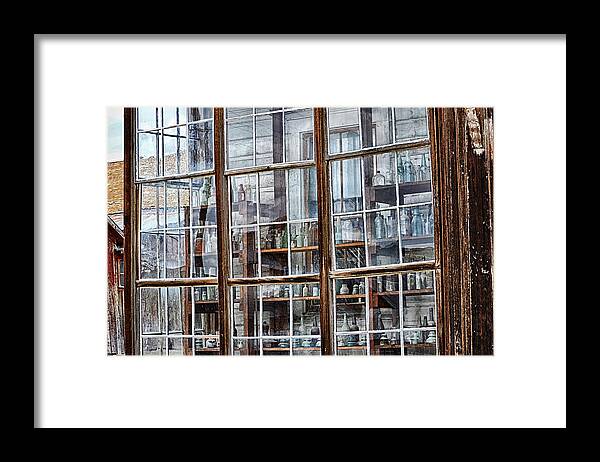 Scenic Framed Print featuring the photograph Window to the Past by AJ Schibig