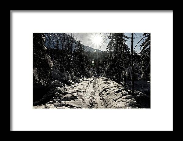 Alaska Framed Print featuring the photograph Windy Day by Fred Denner