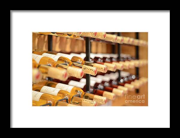 Trius Framed Print featuring the photograph Wine anyone? by Laurel Best