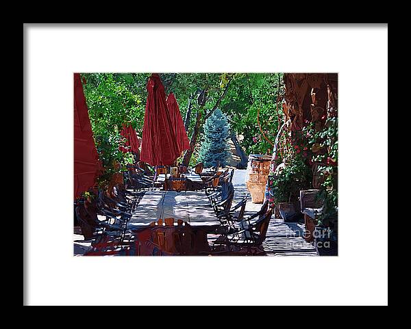 Winery Framed Print featuring the digital art Wine Tasting by Kirt Tisdale