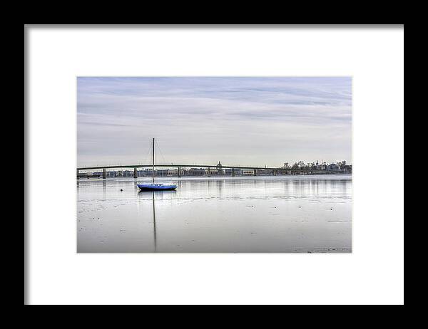 Usa Framed Print featuring the photograph Winter in Annapolis Maryland by Patrick Wolf