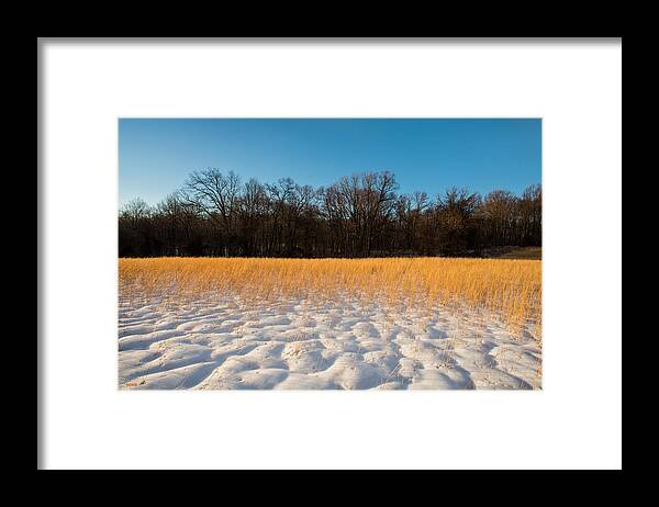 Winter Framed Print featuring the photograph Winter Landscape 3 by Dana Sohr
