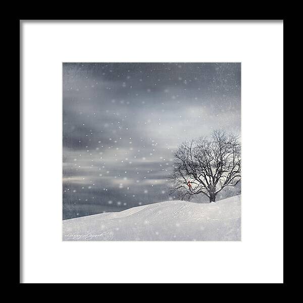 Four Seasons Framed Print featuring the photograph Winter by Lourry Legarde