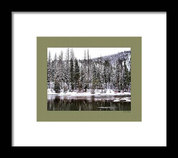Montana Framed Print featuring the photograph Winter Trees by Susan Kinney