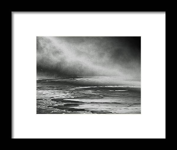 Eerie Framed Print featuring the photograph Winter's Song by Steven Huszar