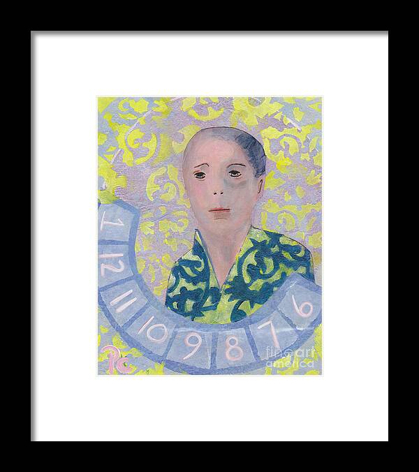 Woman Framed Print featuring the mixed media Woman #331717 by Patricia Cleasby