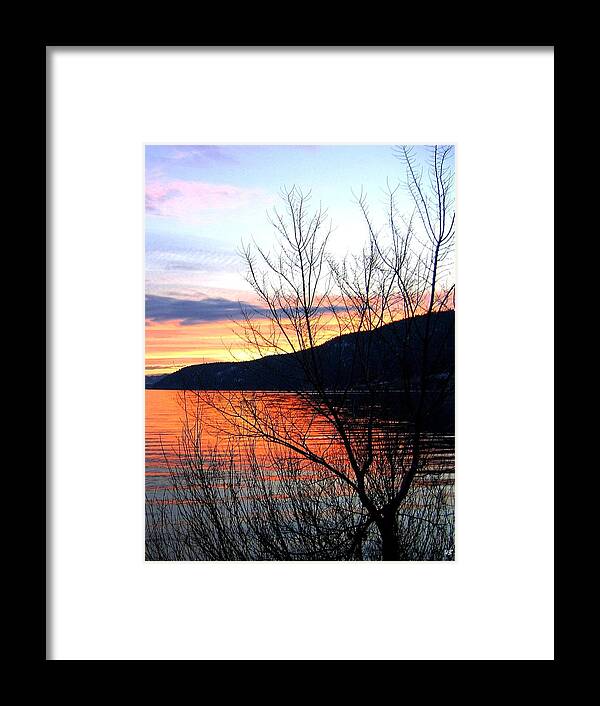 Sunset Framed Print featuring the photograph Wood Lake Sunset by Will Borden