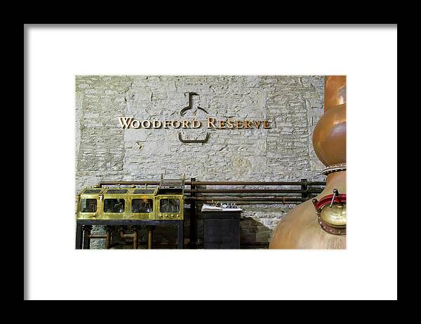 American Framed Print featuring the photograph Woodford Reserve Distillery by Karen Foley