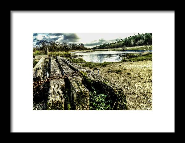 Canal Framed Print featuring the photograph Woodside by Nick Bywater