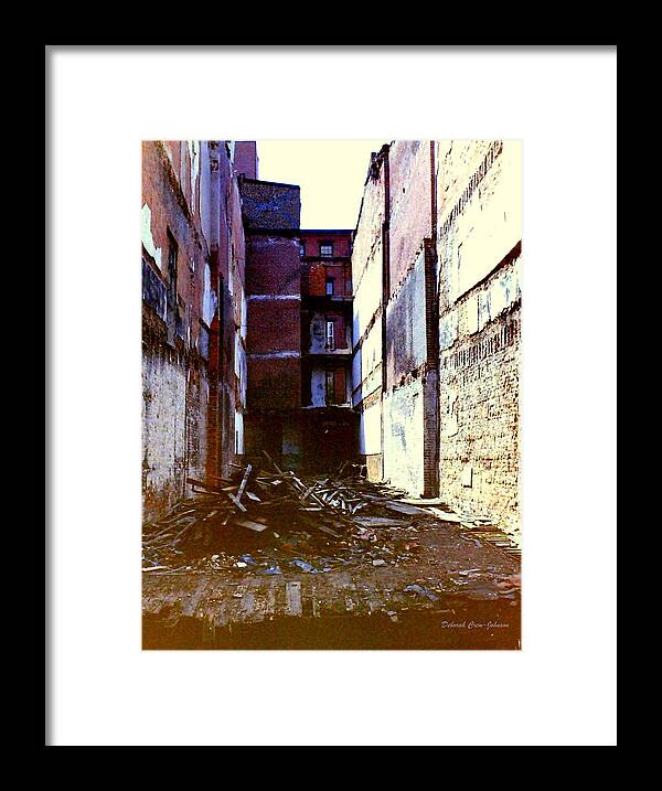 Building Framed Print featuring the photograph Wrecked by Deborah Crew-Johnson