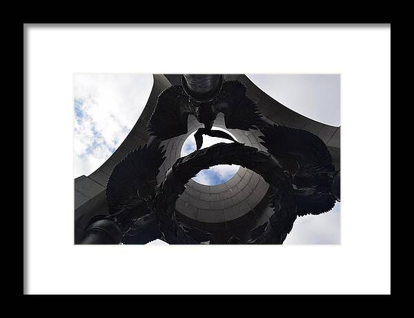 Wwii Framed Print featuring the photograph WWII Memorial by Curtis Krusie