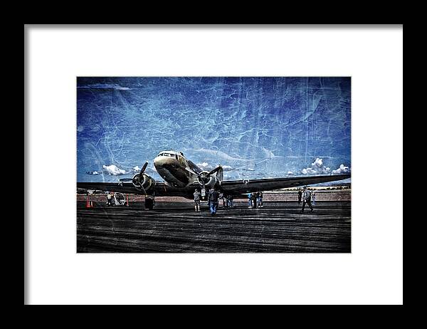 Photograph Framed Print featuring the photograph WWII Workhorse by Richard Gehlbach