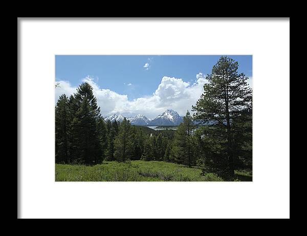 Landscape Framed Print featuring the photograph Wyoming 6500 by Michael Fryd