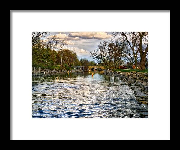 Yahara River Framed Print featuring the photograph Yahara River, Madison, WI by Steven Ralser