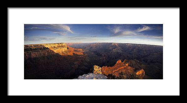 National Park Framed Print featuring the photograph Yaki Point Panorama by Andrew Soundarajan