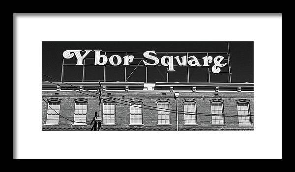 Photo For Sale Framed Print featuring the photograph Ybor Square by Robert Wilder Jr