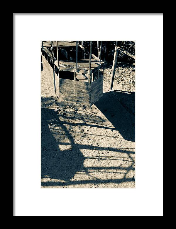 Hurghada Framed Print featuring the photograph Ye Olde Swing by Jez C Self