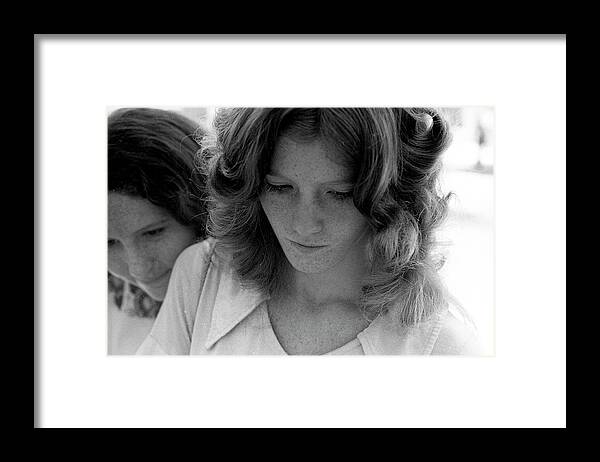 Phoenix Framed Print featuring the photograph Yearbook Signing, 1972, Part 2 by Jeremy Butler