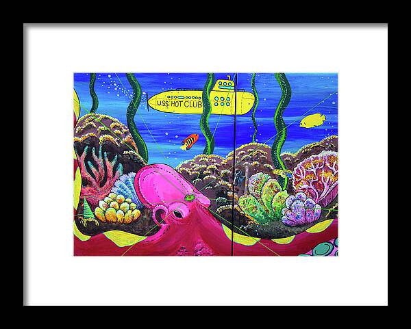 Yellow Submarine Framed Print featuring the photograph Yellow Submarine by Karol Livote