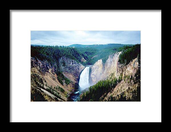 National Parks Framed Print featuring the photograph Yellowstone by Aileen Savage
