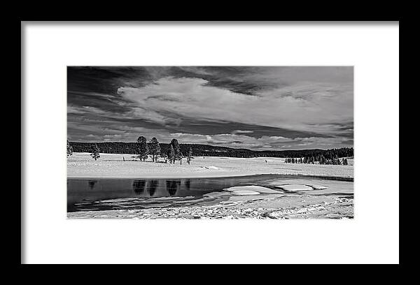 Yellowstone National Park Framed Print featuring the photograph Yellowstone River by Mountain Dreams