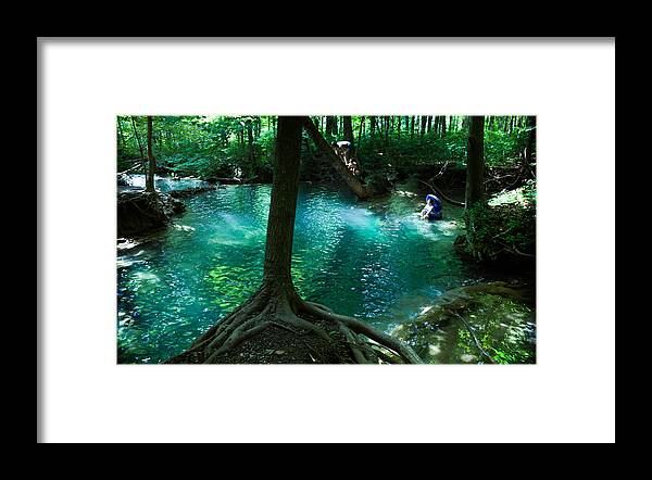Mineral Springs Framed Print featuring the photograph Yesterday, When I Was Young by Karen Wiles