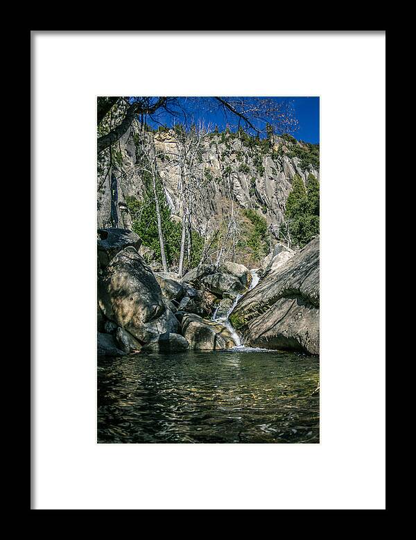 California Framed Print featuring the photograph Yosemite Fresh Pool by Adam Rainoff