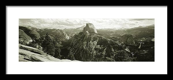 Photography Framed Print featuring the photograph Yosemite National California USA by Panoramic Images