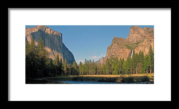 Yosemite Framed Print featuring the photograph Yosemite Valley by Juergen Roth