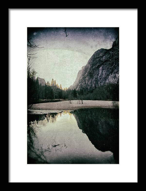 Yosemite Framed Print featuring the photograph Yosemite Valley Merced River by Lawrence Knutsson