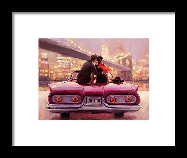 Love Framed Print featuring the painting You Are the One by Steve Henderson