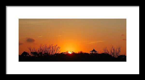 Sun Framed Print featuring the photograph Zen by HweeYen Ong