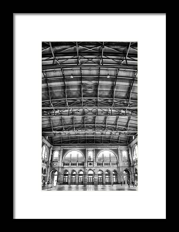 Zurich Framed Print featuring the photograph Zurich Train Station by Lauri Novak