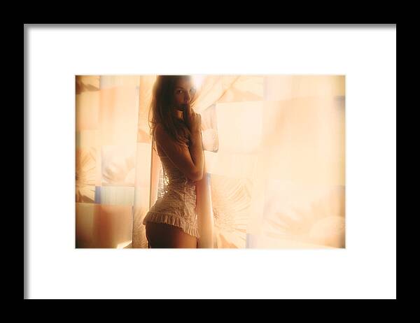 Fine Art Nude Framed Print featuring the photograph #1 by || Roman Danilov