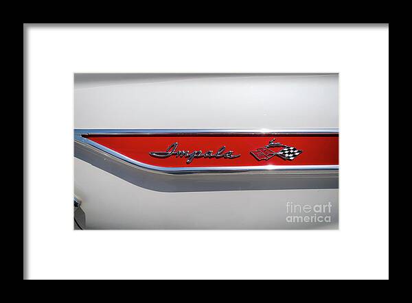 61 Chevy Framed Print featuring the photograph 61 Chevy by Arttography LLC