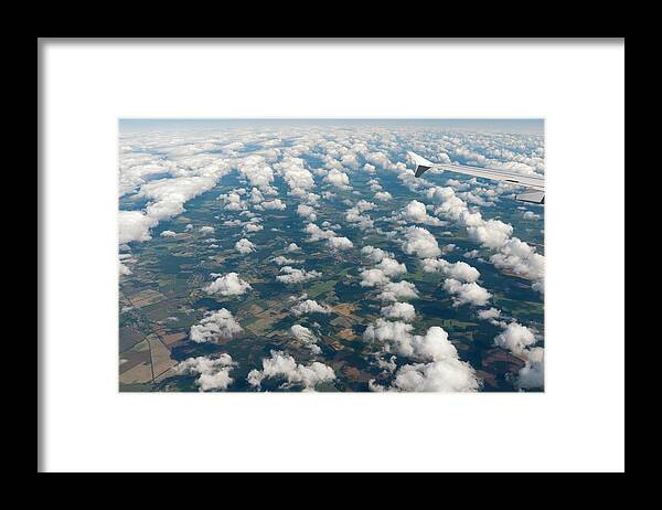 Landscape Framed Print featuring the photograph Above The Clouds #1 by Rotofrank