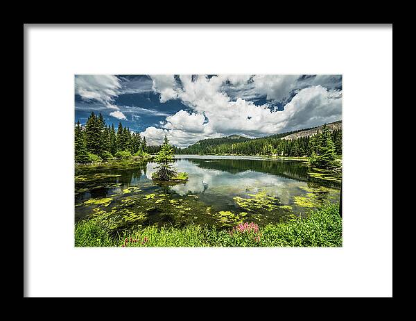  Framed Print featuring the photograph Alta Lakes #1 by Mati Krimerman