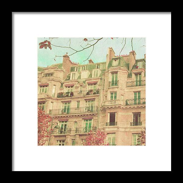 April Framed Print featuring the photograph April In Paris II #1 by Emily Navas