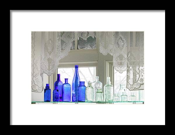 Bottles Framed Print featuring the photograph Back in the Day by Patty Colabuono