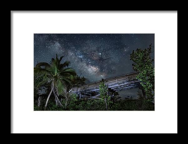 Milky Framed Print featuring the photograph Bahia Honda Milky Way #3 by David Hart