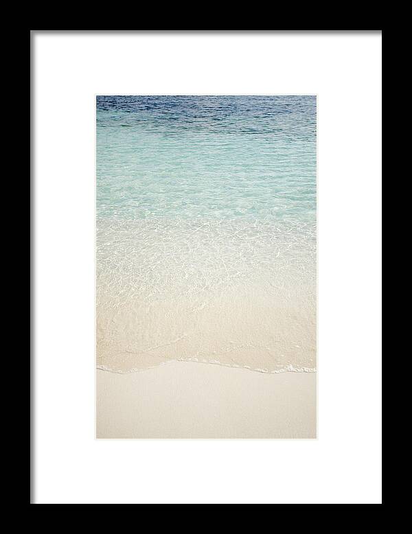 Curve Framed Print featuring the photograph Beach #1 by Temmuzcan