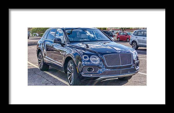 Bentley Framed Print featuring the photograph Bentley Bentayga #1 by Anthony Giammarino