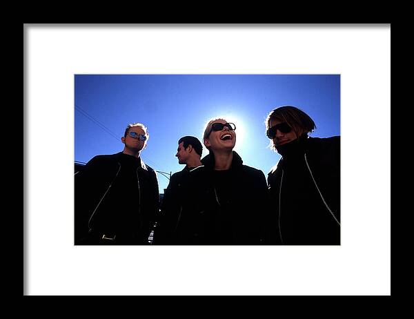 Music Framed Print featuring the photograph Cardigans Chicago February 12 1999 #1 by Martyn Goodacre