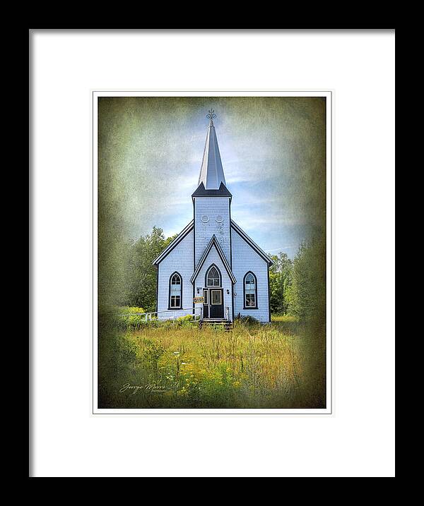 Church Framed Print featuring the photograph Church For Sale #1 by George Moore