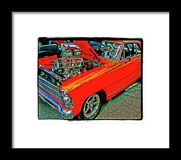 Hot Rod Framed Print featuring the photograph Classic Chevy #1 by Bruce Gannon