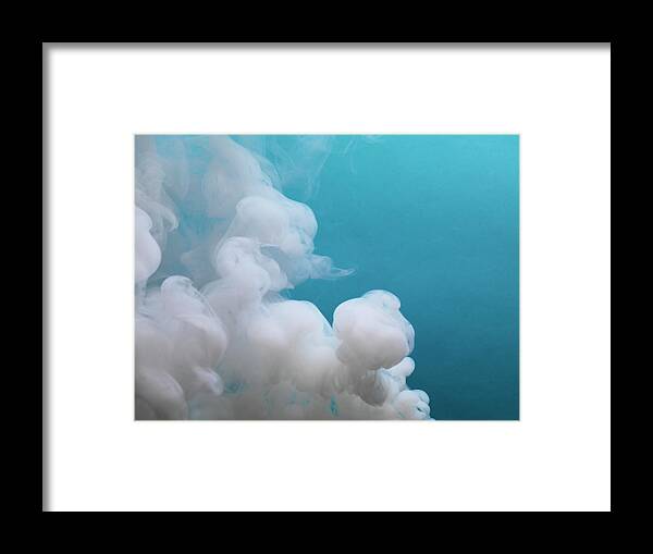 Motion Framed Print featuring the photograph Colored Smoke #1 by Henrik Sorensen
